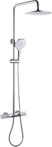 Душ система с чучур Blandini Bern Chrome